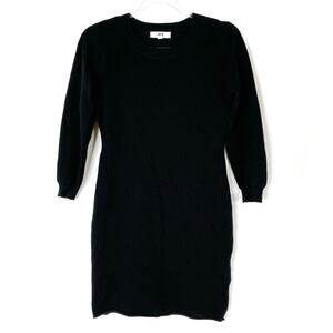 Jack by BB Dakota | Black 3/4 Sleeve Polyester Blend Mini Dress M